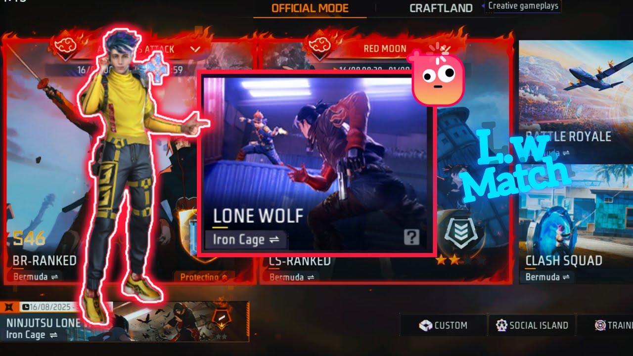 Xstarx gaming lone wolf by best gamplay... Xstarx gaming mobail player...