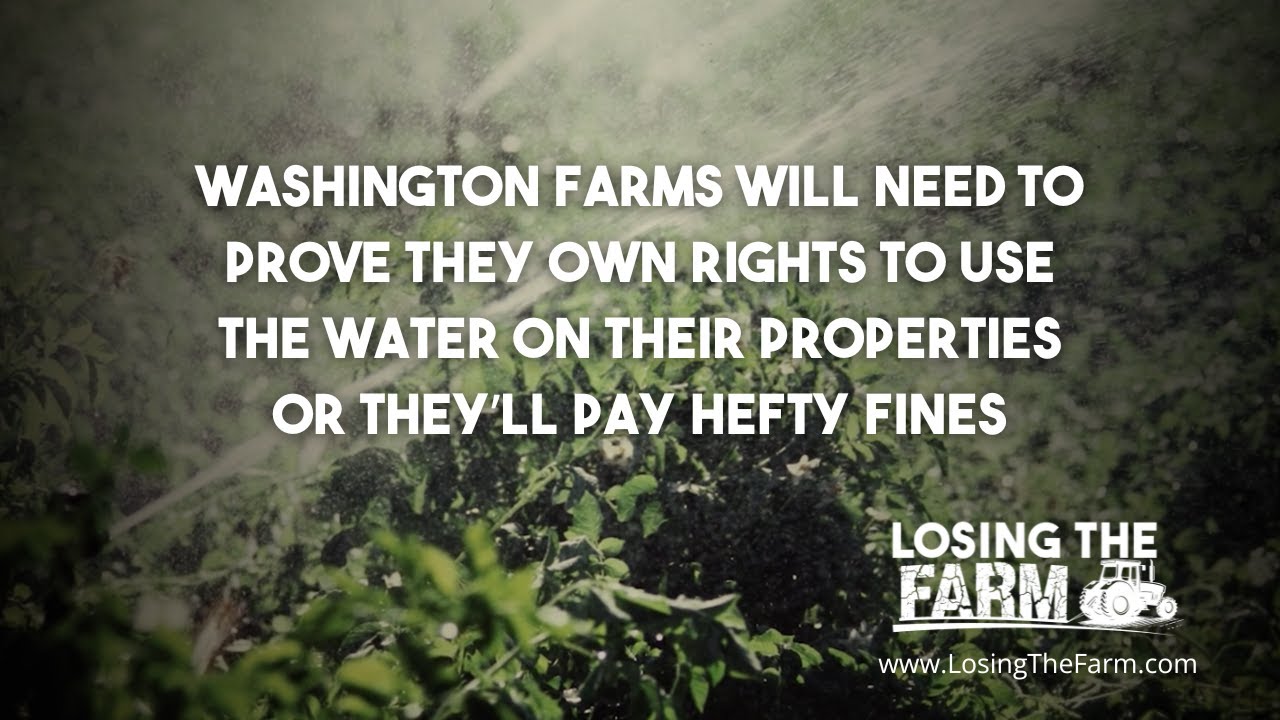 Farm Water Rights Ecology Sues Farms and Land Owners Over Water Rights Claims - YouTube