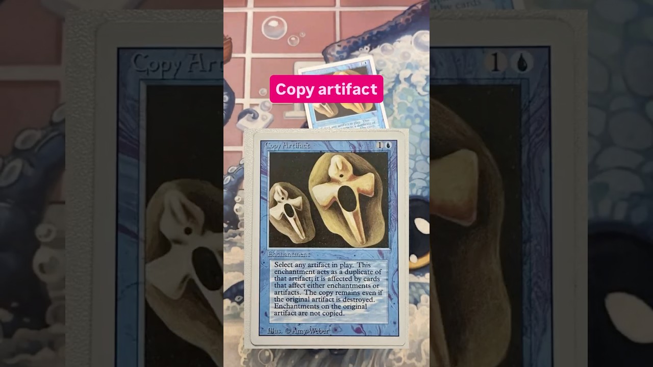 Copy Artifact 3ED - The Commander Deck #mtg #commander #legacy