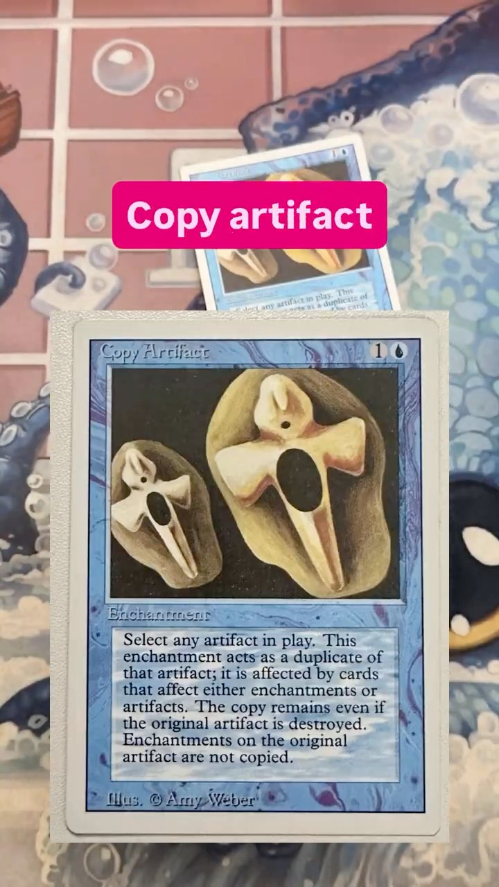 Copy Artifact 3ED - The Commander Deck #mtg #commander #legacy