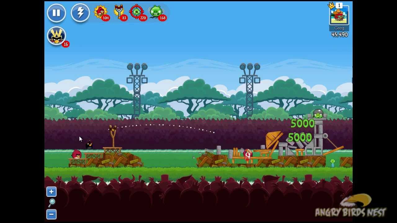Angry Birds Friends Tournament Week 44 Level 1 - March 18th 2013 - Facebook