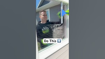How To Get Sparkling Clean Windows #cleaning #howto