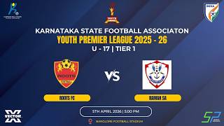 YPL 2025-26 | U 17 | QUARTER FINALS | TIER - 1| ROOTS FC VS RAMAN SA | 5-4-26