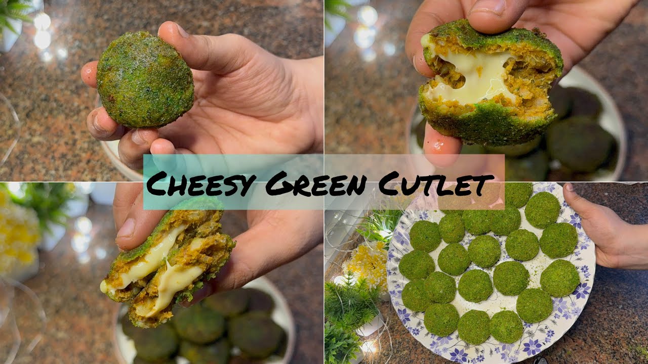 Котлета для ифтара | Зеленая котлета с сыром | Специальное предложение для Рамадана | Закуски для...