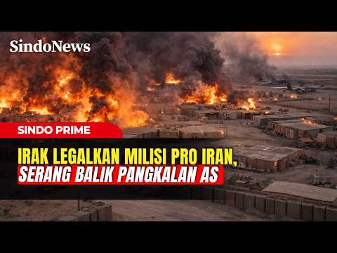 Irak Terseret Perang AS-Iran, Izinkan Milisi Pro Iran Serang Balik Pangkalan AS | Sindo Prime |