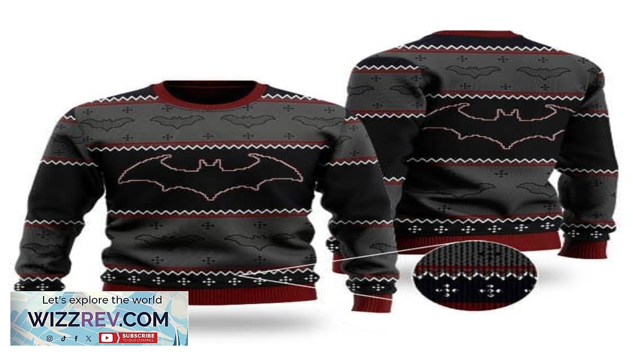 The Dark Knight Batman Ugly Xmas Sweater Review