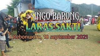 SINGO BARONG/barongan. 18 september 2021 live kebon waru tersono batang