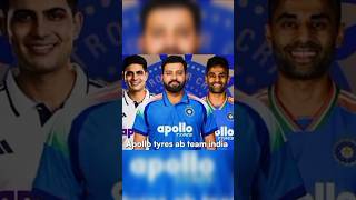 Why Apollo Tyres Sponsored Team India. #cricket #apollo #shorts #ytshorts