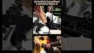 It looks like this isn't your first time, buddy😂#funny #short #viral #trending#guitar