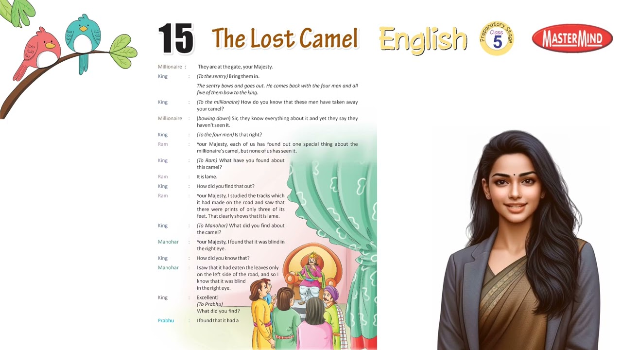 Chapter-15 The Lost Camel | English-5 | Carvaan | School Learning