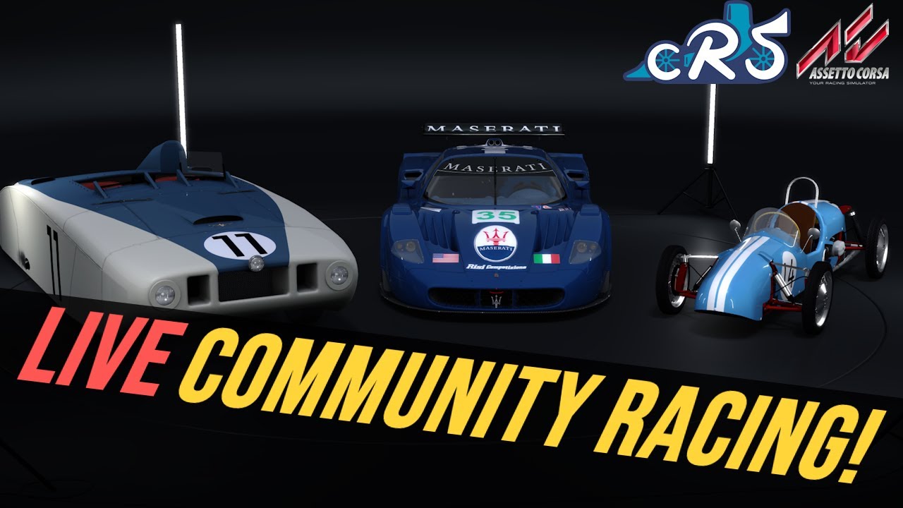 The New Wave is Here! (LIVE AC Community Racing, Season 2, Round 1/6)
