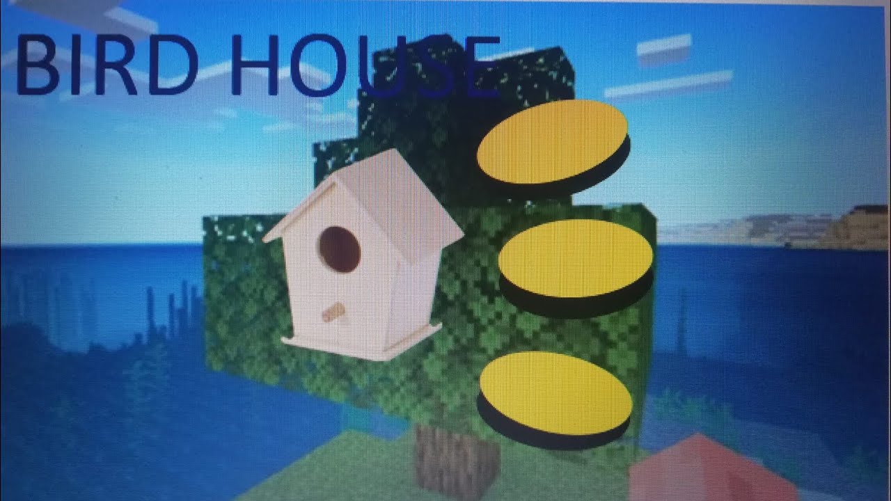 How to make a bird house in minecraft! [Minecraft] - YouTube