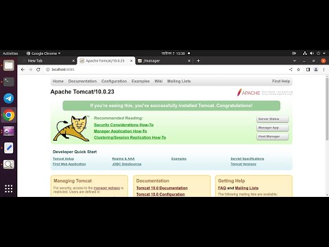 Apache Tomcat Installation Configuration Service Provider On Linux