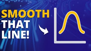 How to Make a Smooth Line Graph in Excel and PowerPoint🔥[CHART TIPS]