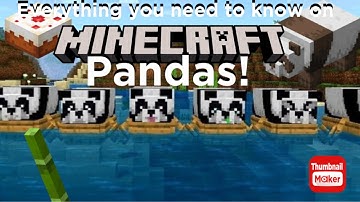 Everything you need to know about pandas! Minecraft bedrock