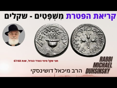 מיכאל דושינסקי קורא הפטרה שקלים תשפ א Rabbi Michael Dushinsky Reads Recites Haftara Shqalim 