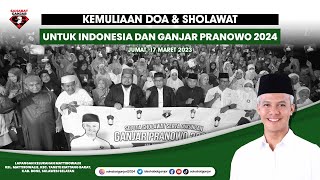 LANTUNAN DOA & SHOLAWAT UNTUK INDONESIA DAN GANJAR PRANOWO 2024 DI KABUPATEN BONE