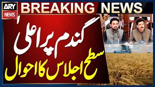 High-Level Meeting on Wheat Held After KP Governor and CM KP Sohail Afridi's Press Conference