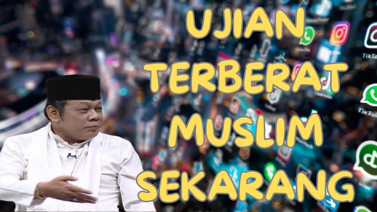 CARA TETAP WARAS & BERIMAN DI TENGAH GEMPURAN MEDIA SOSIAL 