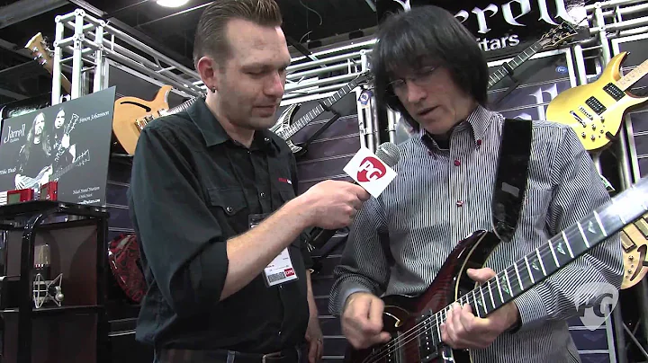 NAMM '11 - Jarrell Guitars ZH-1 B&R Flame & Gold R...