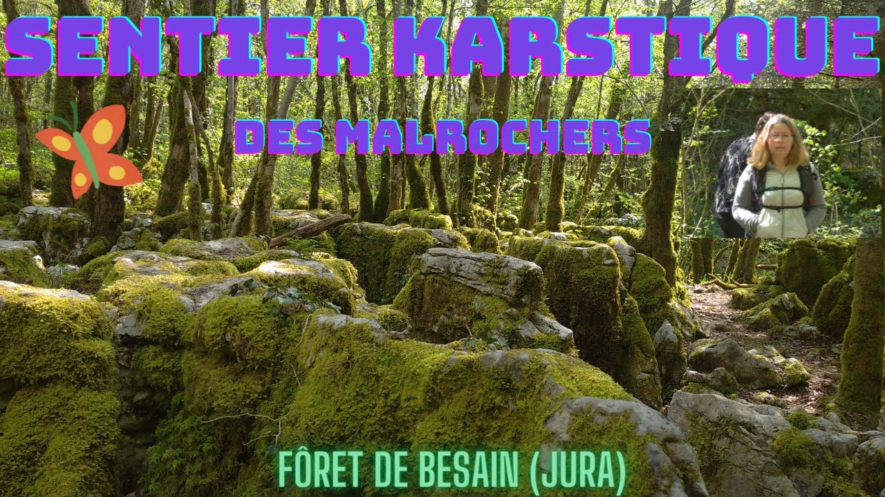 Sentier  karstique  des   Malrochers Jura