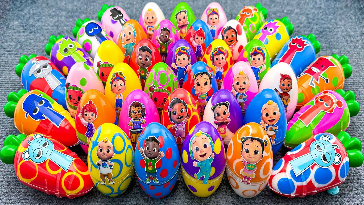 Cocomelon Galaxy Slime Mix ASMR! JJ, TomTom, YoYo, Cody & Sprunki! More Satisfying ASMR 💖✨