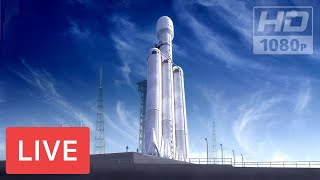 WATCH NOW: SpaceX to Launch Falcon Heavy Rocket #Nasa @Kennedy Space Center, 5:35pm