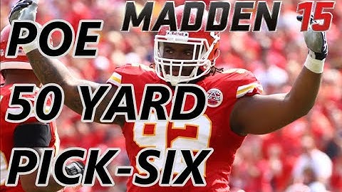 D-LINEMAN 50 YD PICK-SIX!!! | Madden 15 Highlight