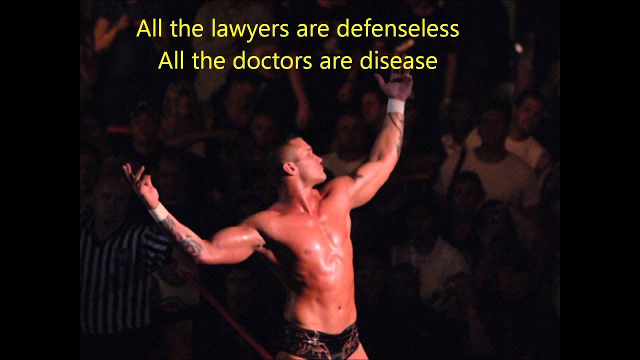 Randy Orton theme song lyrics x.wmv YouTube