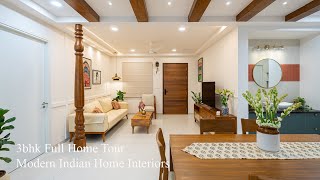 Modern Indian Home Interiors | 3bhk Full Home Tour | Meraki Homes | Hyderabad screenshot 3