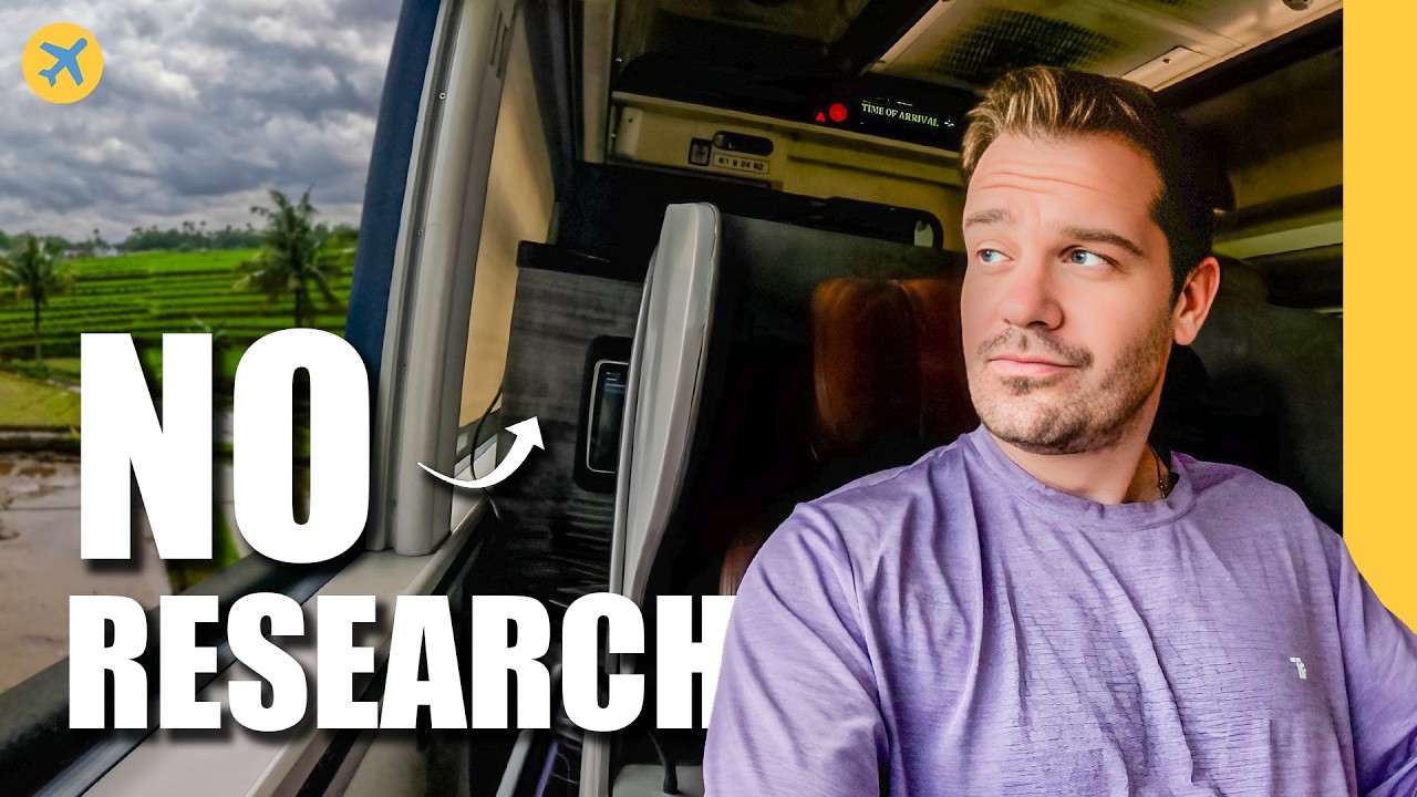 Я вслепую забронировал самый дорогой роскошный поезд на Яве.