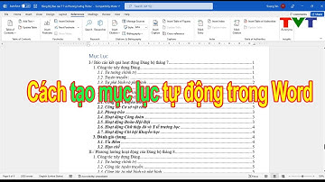 Cách tạo mục lục trong Word nhanh chóng, đơn giản | Thủ thuật tin học