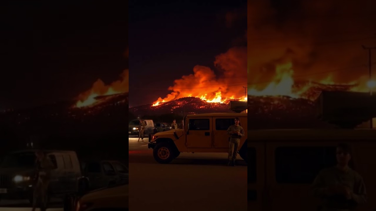 California Issues Nighttime Curfew - New Evacuation Orders 