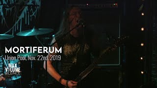 MORTIFERUM live at Union Pool, Nov. 22nd, 2019 (FULL SET)
