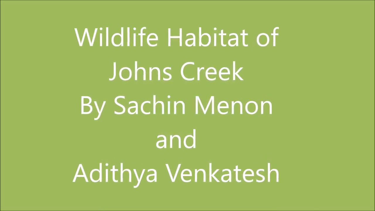 Wildlife Habitat - Public Service Announcement