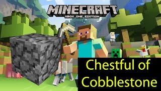Minecraft Xbox One: "Chestful of Cobblestone" Achievement Guide