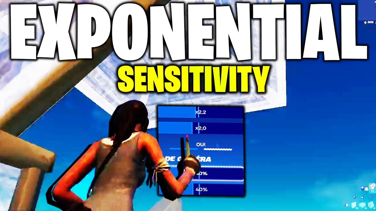 Best Exponential Settings Fortnite YouTube