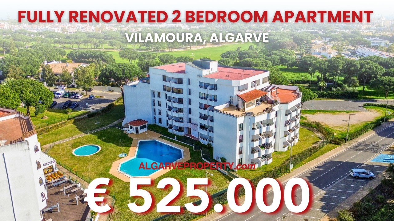 Fully renovated 2 bedroom apartment close to the golf courses and Marina in Vilamoura, Algarve