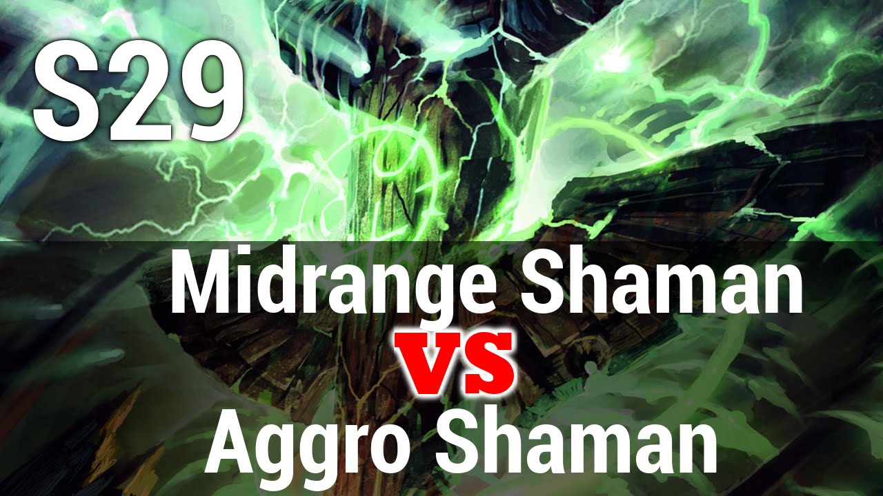 Hearthstone Midrange Shaman vs Aggro Shaman Guide S29 - TNoob