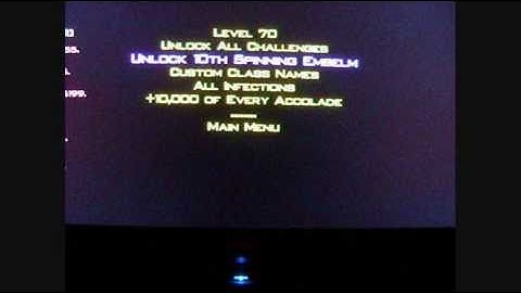 PS3 Challenge Lobby- Modern Warfare 2- All Titles and Emblems