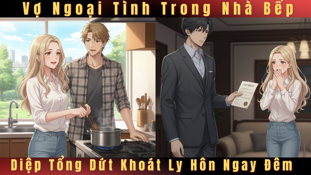 Vợ Ngoại Tình Trong Nhà Bếp, Diệp Tổng Dứt Khoát Ly Hôn Ngay Đêm