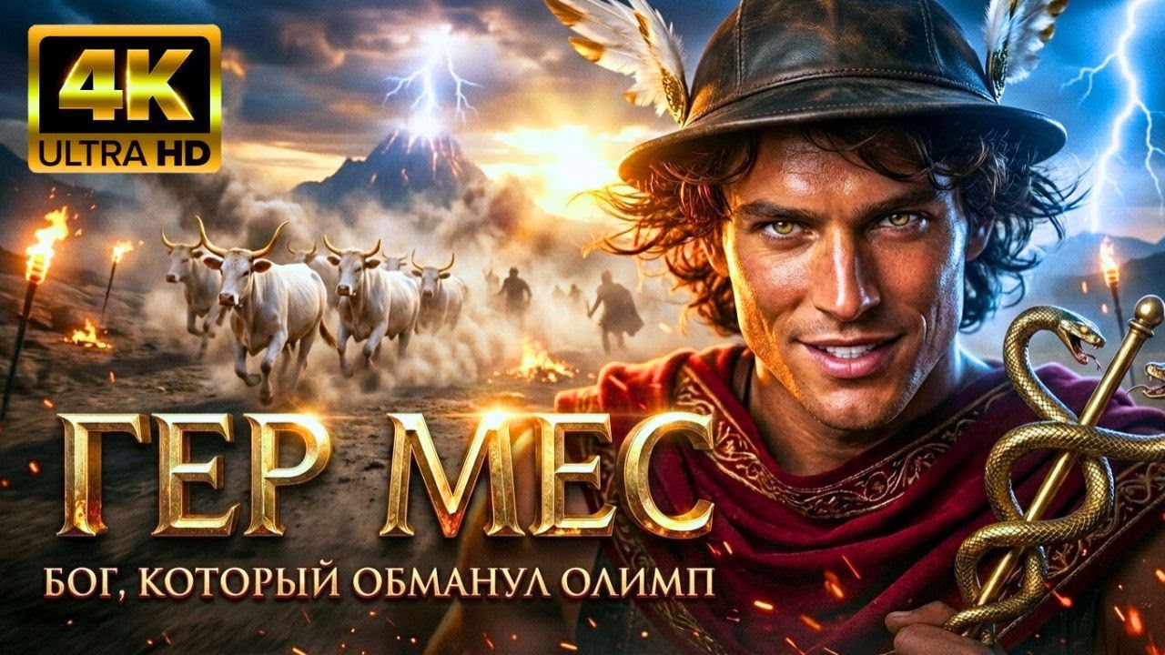 ГЕРМЕС | ПОЛНЫЙ ФИЛЬМ | БОГ, КОТОРЫЙ УКРАЛ СТАДО АПОЛО В ПЕРВЫЙ ДЕНЬ ЖИЗНИ И НИКОГДА НЕ ПЕРЕСТАВАЛ..
