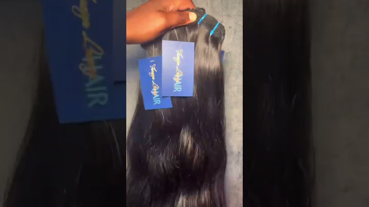 RAW INDONESIAN NATURAL WAVY BUNDLES SHOP NOWFOREIGNLUXURYHAIR.CA 