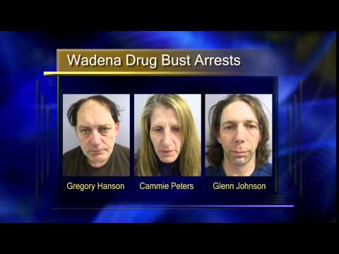 Three Arrested in Wadena Hotel Meth Bust - Lakeland News at Ten - April 24, 2015