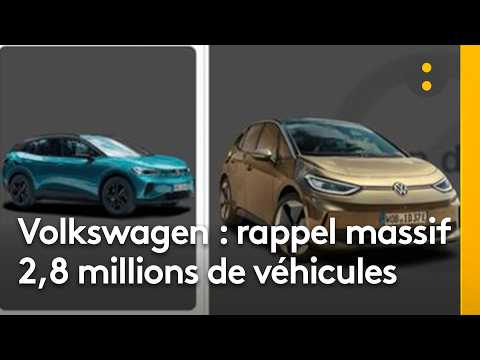 Volkswagen rappelle 2,8 millions de véhicules pour un problème de direction