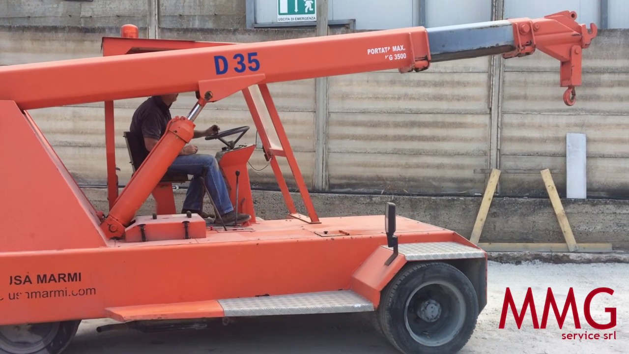 Used mobile crane Omar 35Ql - MMG Service srl - YouTube