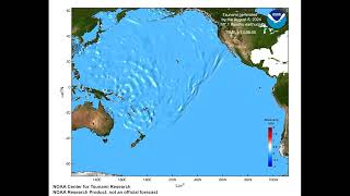August 8, 2024 Hyuganada Sea, Japan (Kyushu) tsunami propagation