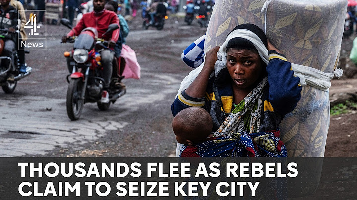 M23 rebels claim Goma control in Democratic Republic of the Congo