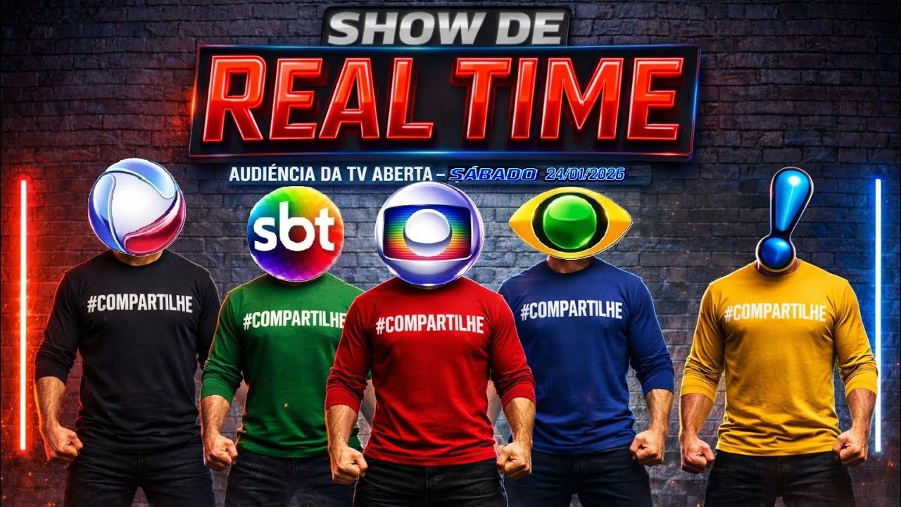 Três Graças chega a 20 pontos Show de Real Time - Audiência da TV ...