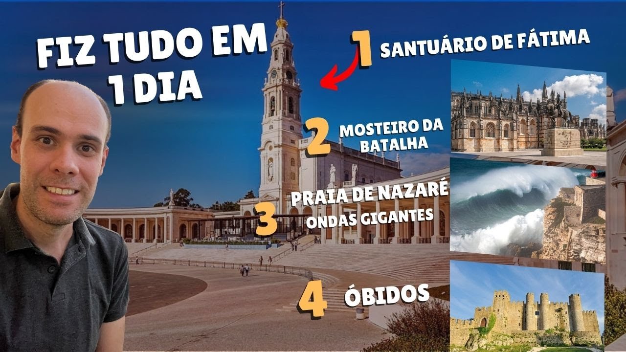 Como ir ao Santuário de Fátima + passeio por Nazaré e Óbidos
